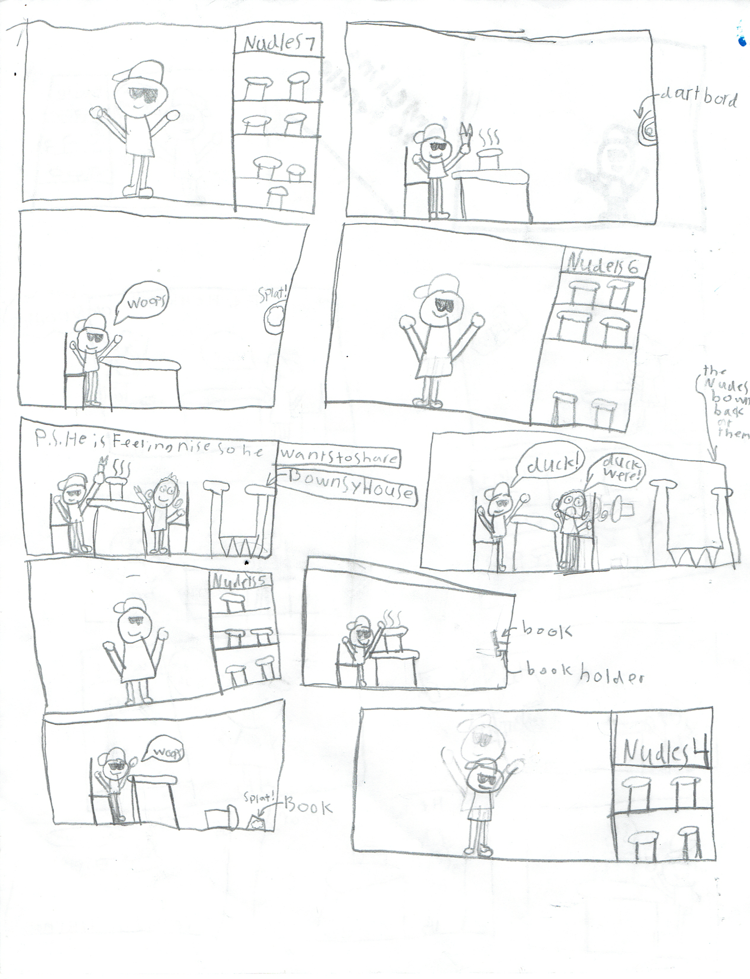 Dude and the Nudle Bole #2 page 1